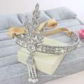 Crianças Crown E Tiaras Big Pearl Crown Liga Charm Tiaras Nupciais